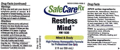 Image Description Of Label (Restless Mindjpg)